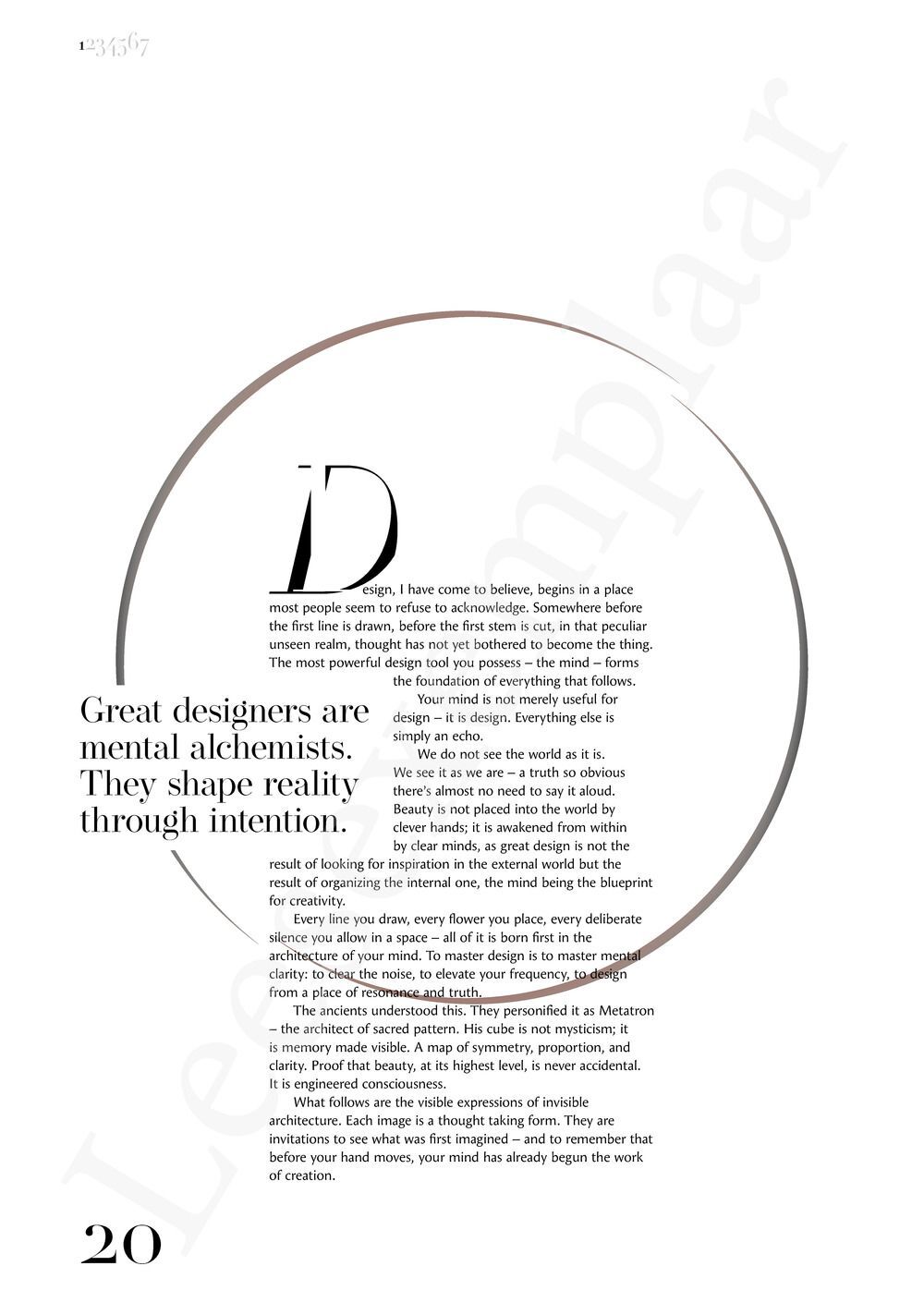 Preview: The Art of Design