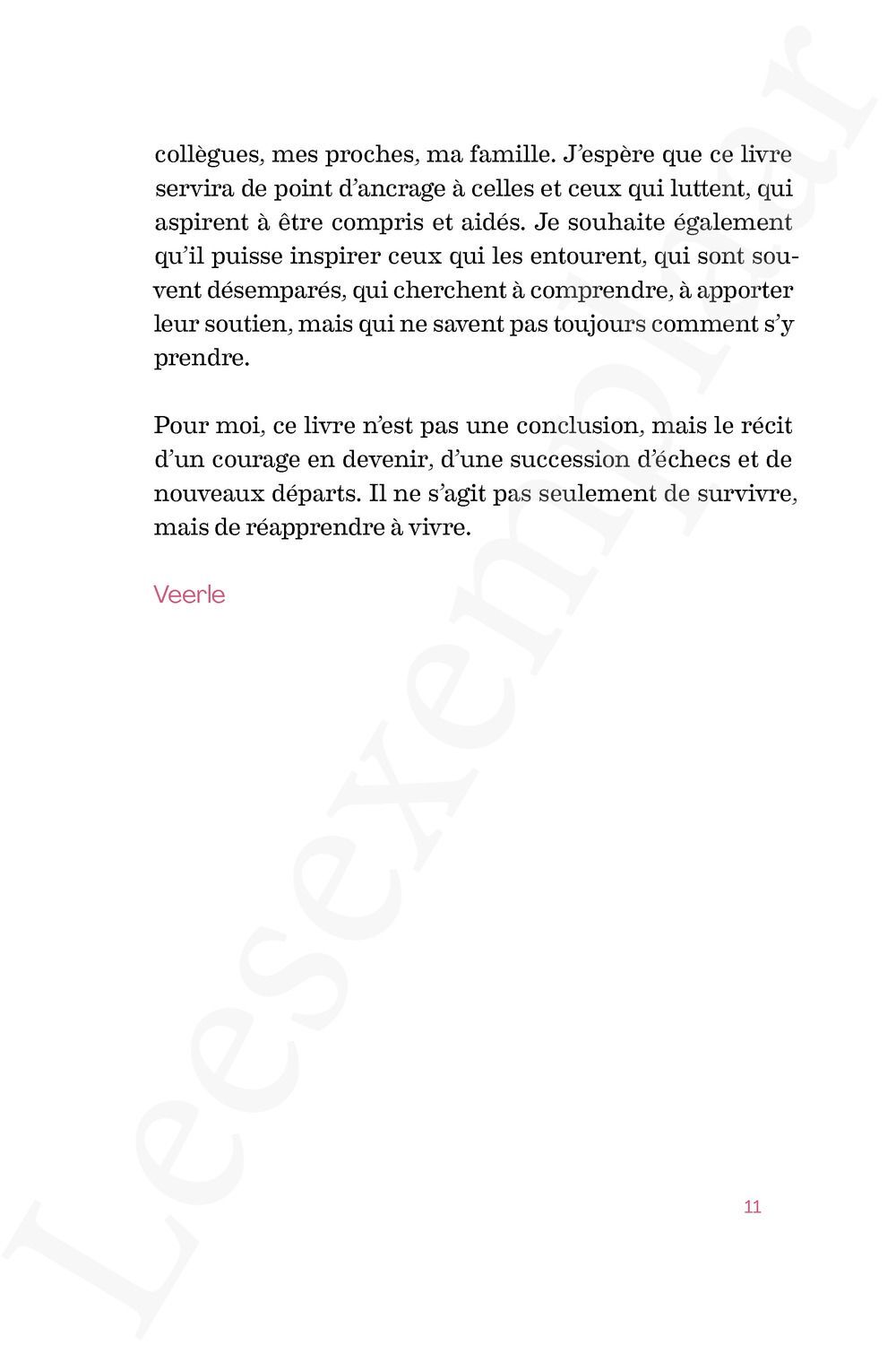 Preview: Le poids du silence