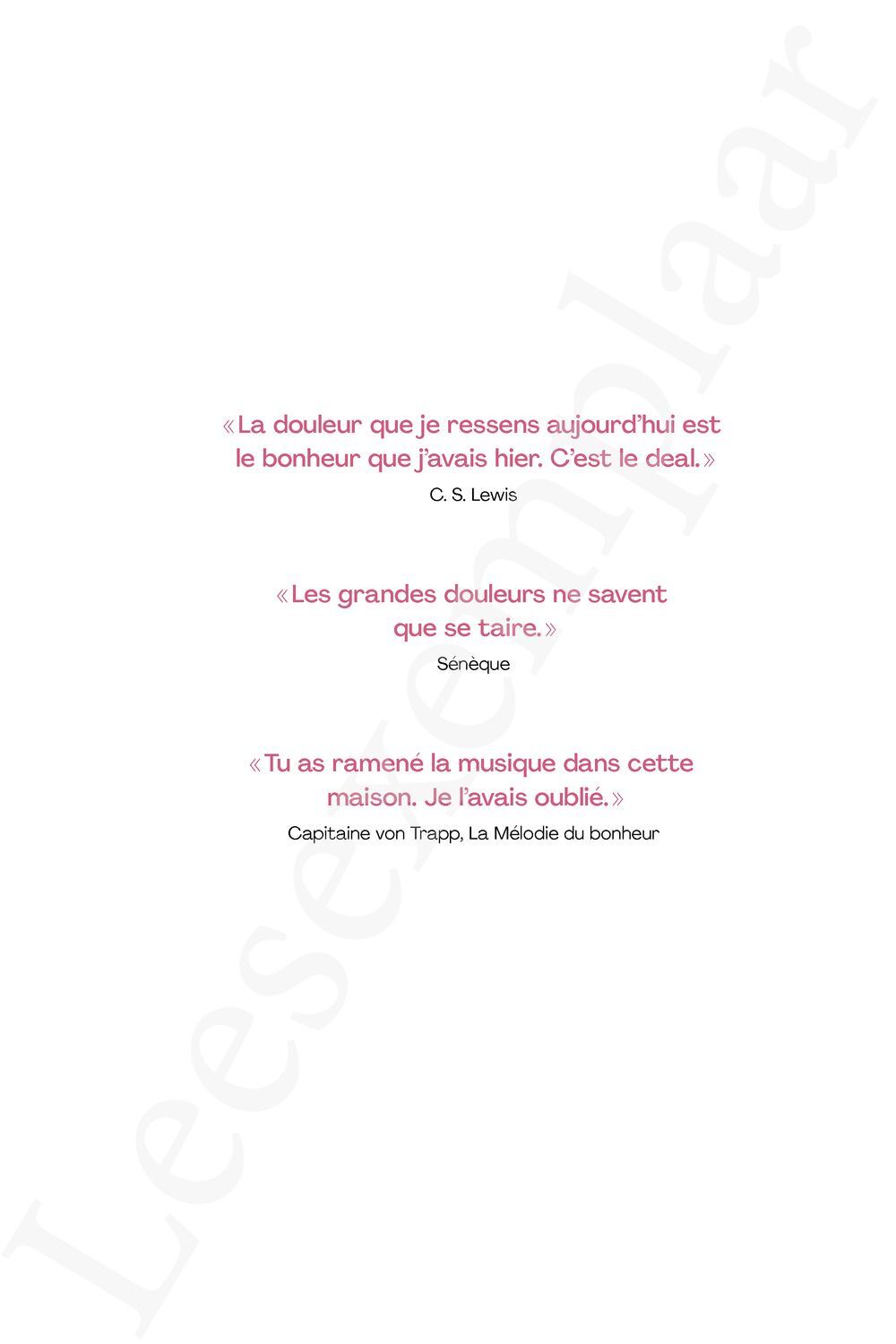 Preview: Le poids du silence