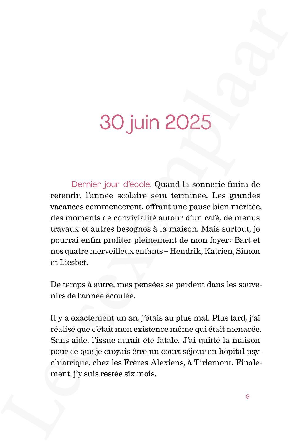 Preview: Le poids du silence