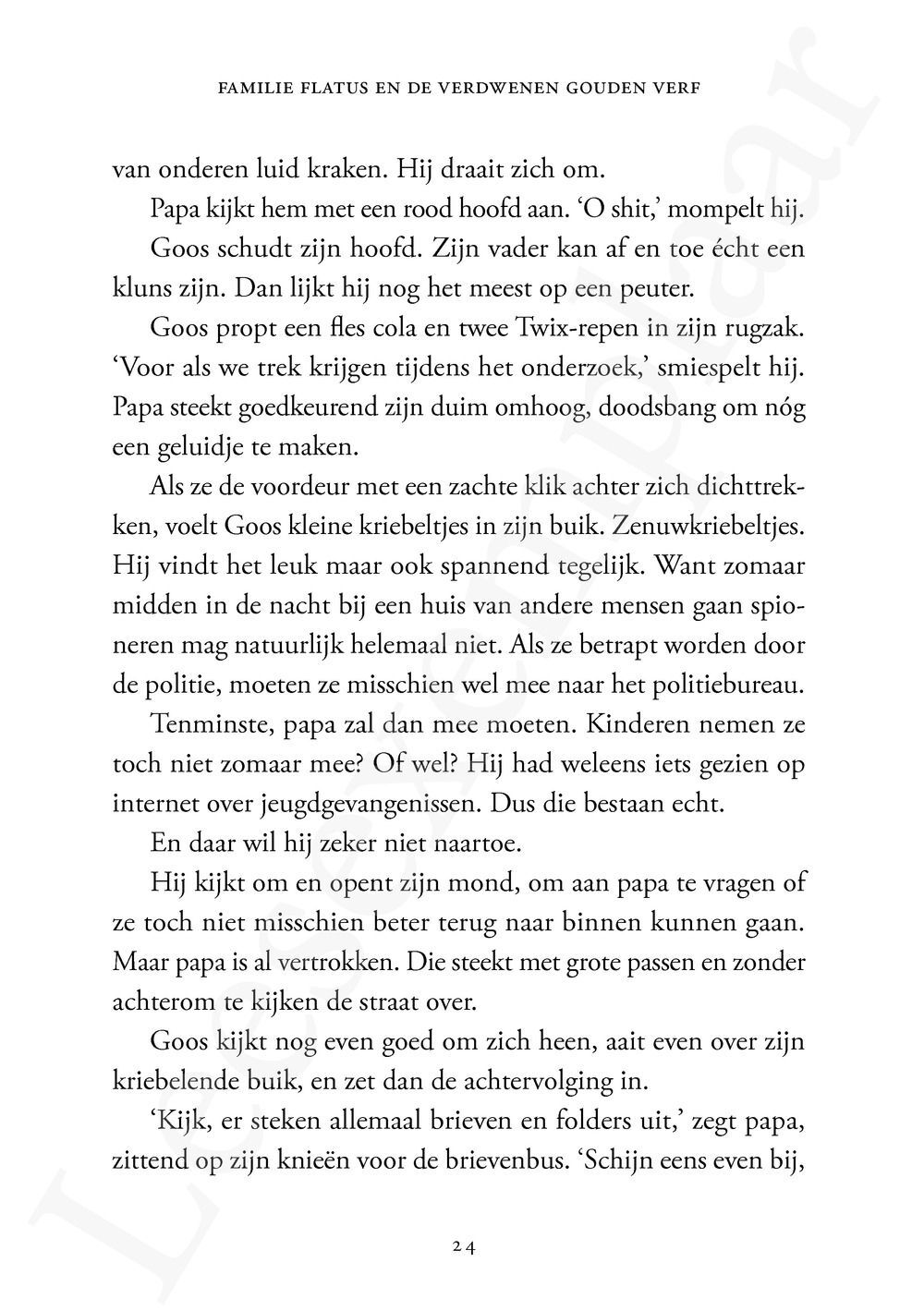 Preview: Familie Flatus en de verdwenen gouden verf