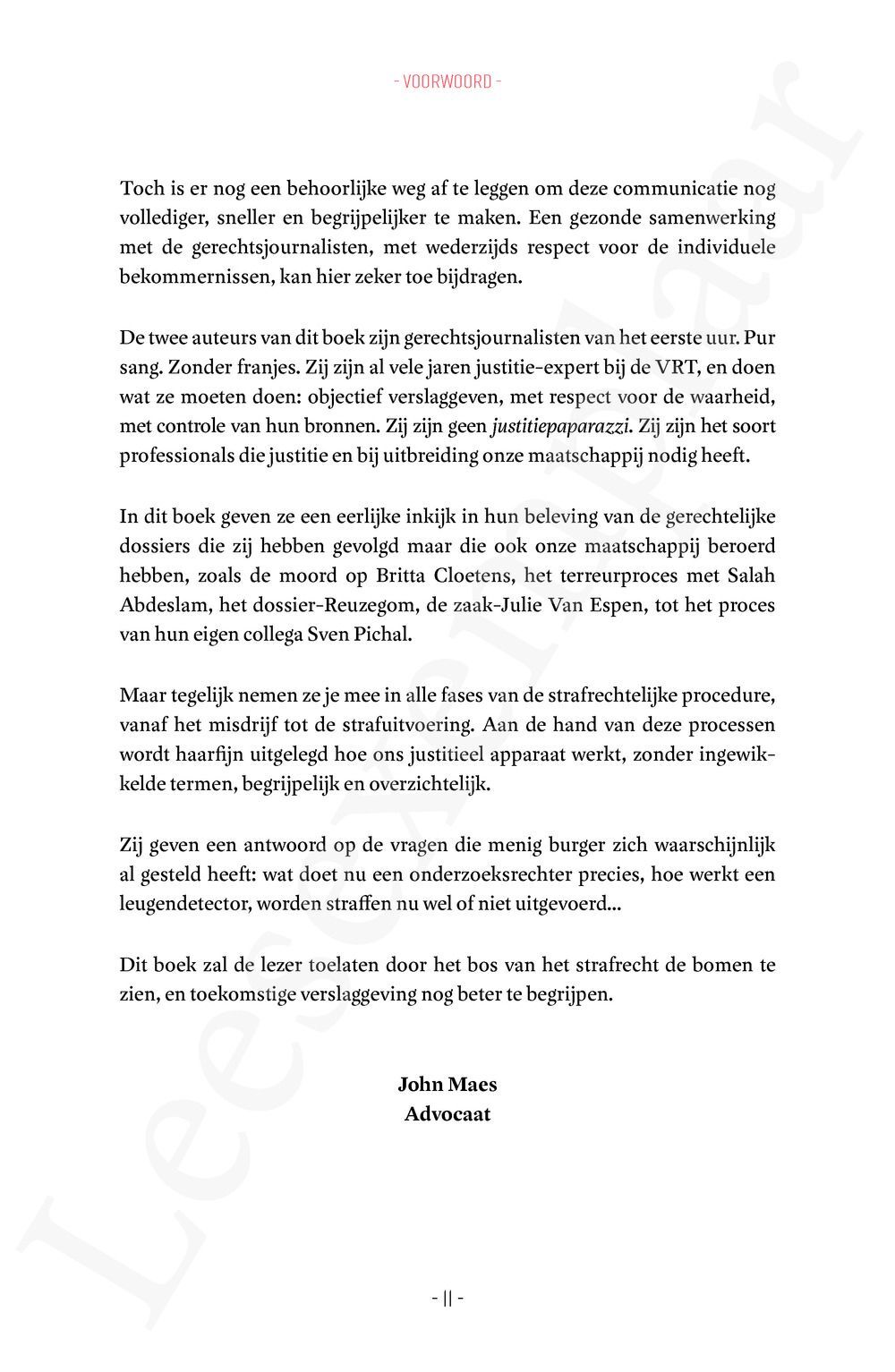 Preview: Van assisen tot vrijspraak