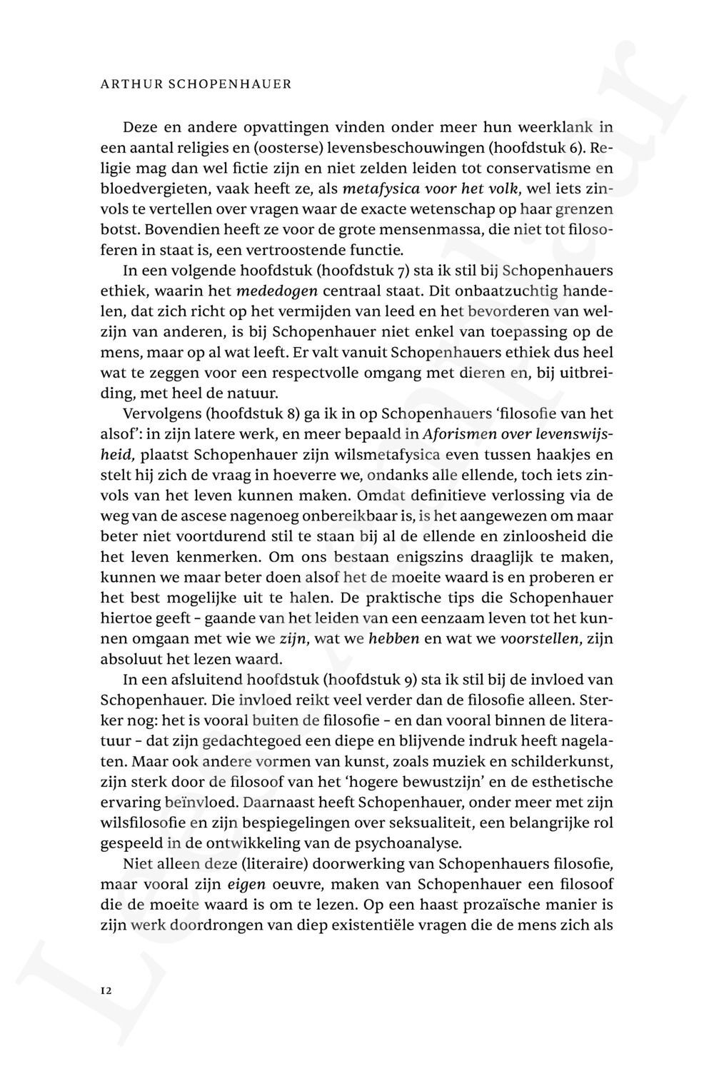 Preview: Arthur Schopenhauer