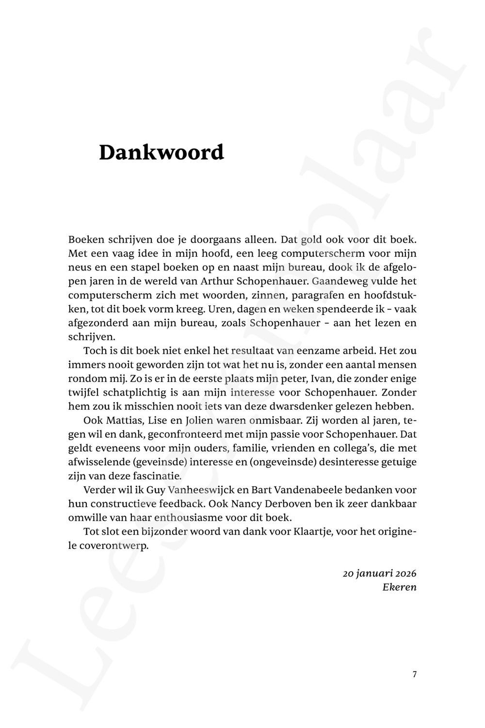 Preview: Arthur Schopenhauer