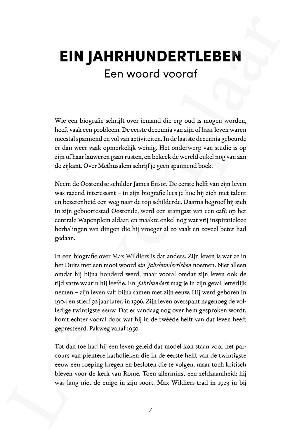 Preview: De ziel van de wereld: een portret van Max Wildiers