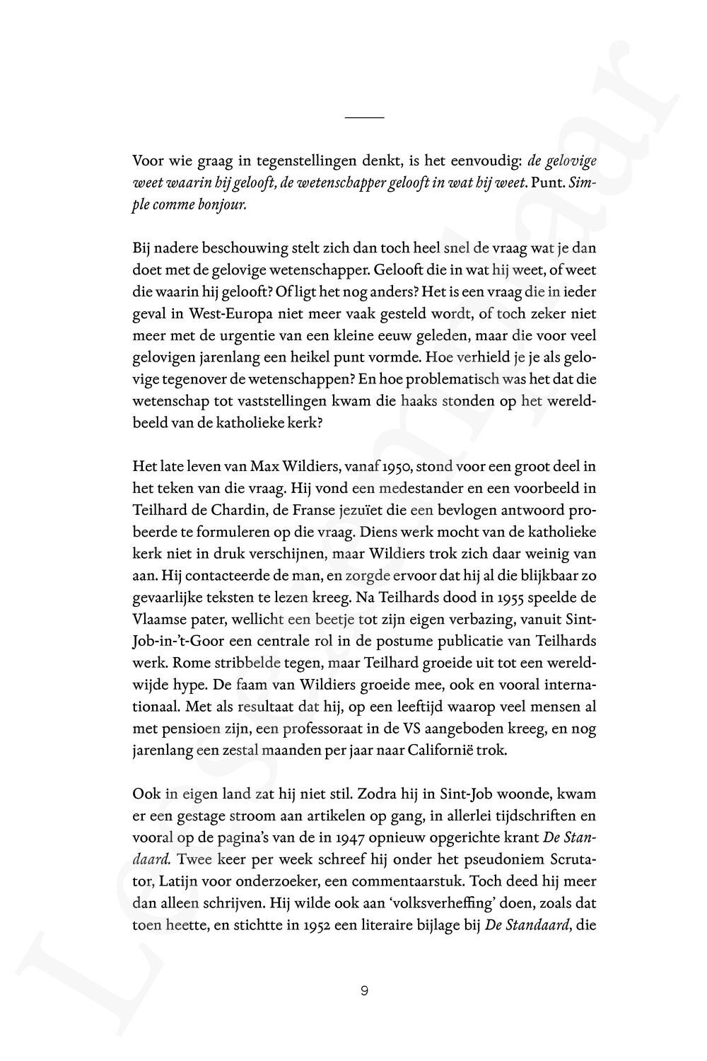 Preview: De ziel van de wereld: een portret van Max Wildiers