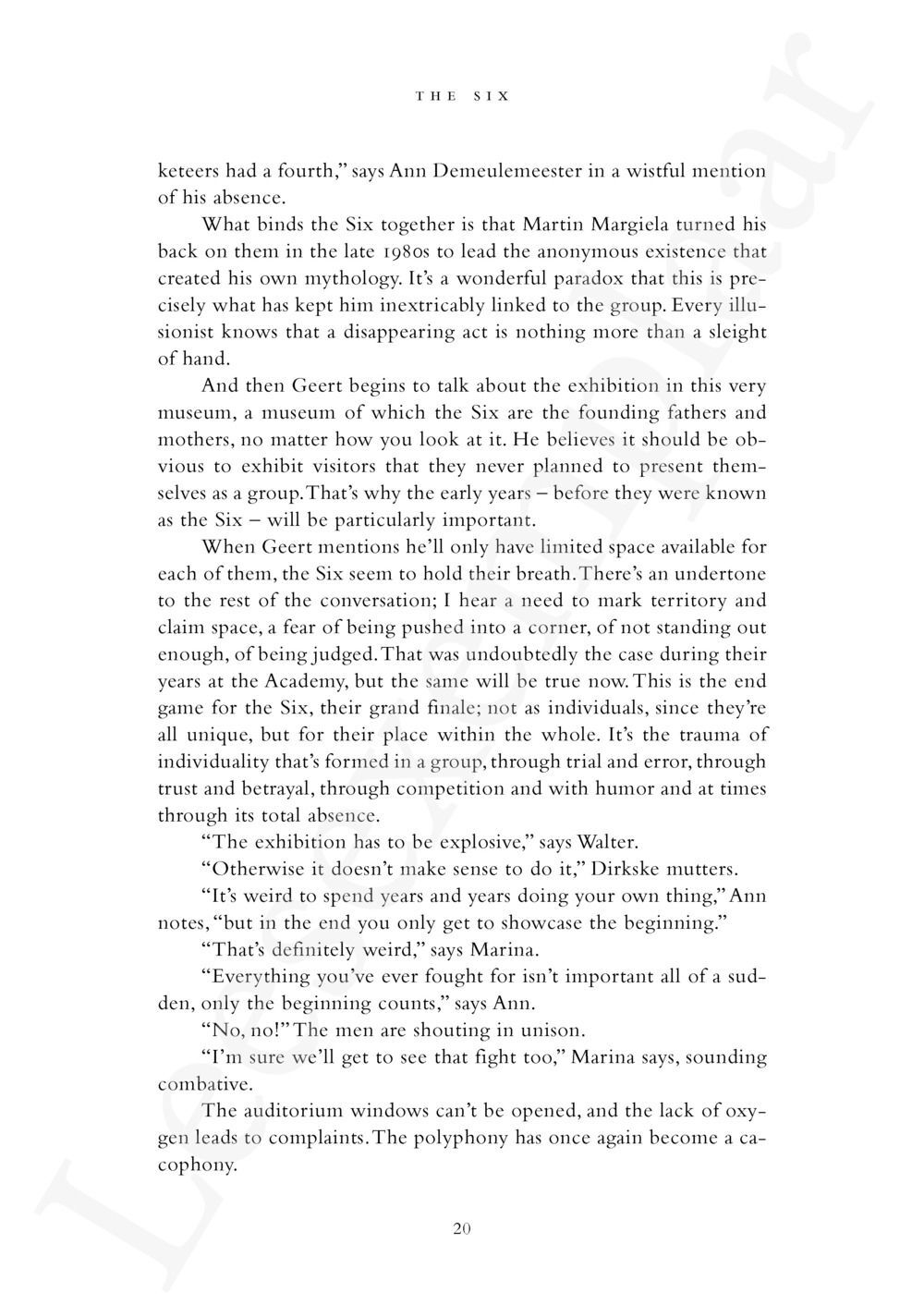 Preview: The Six