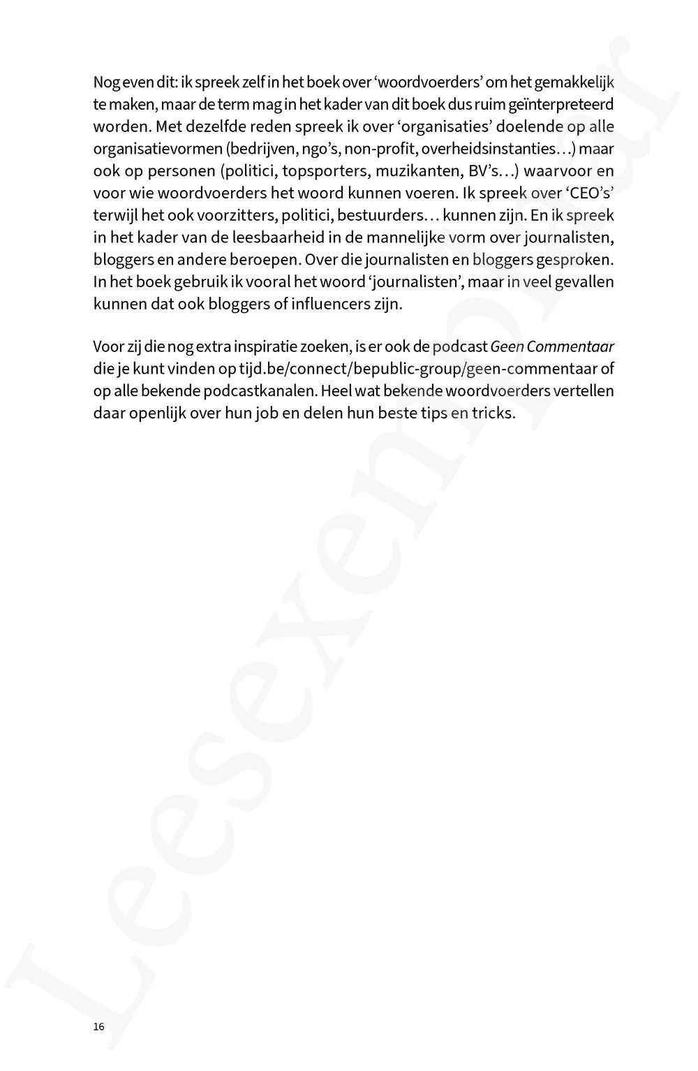 Preview: Geen commentaar - herwerkte uitgave 2026