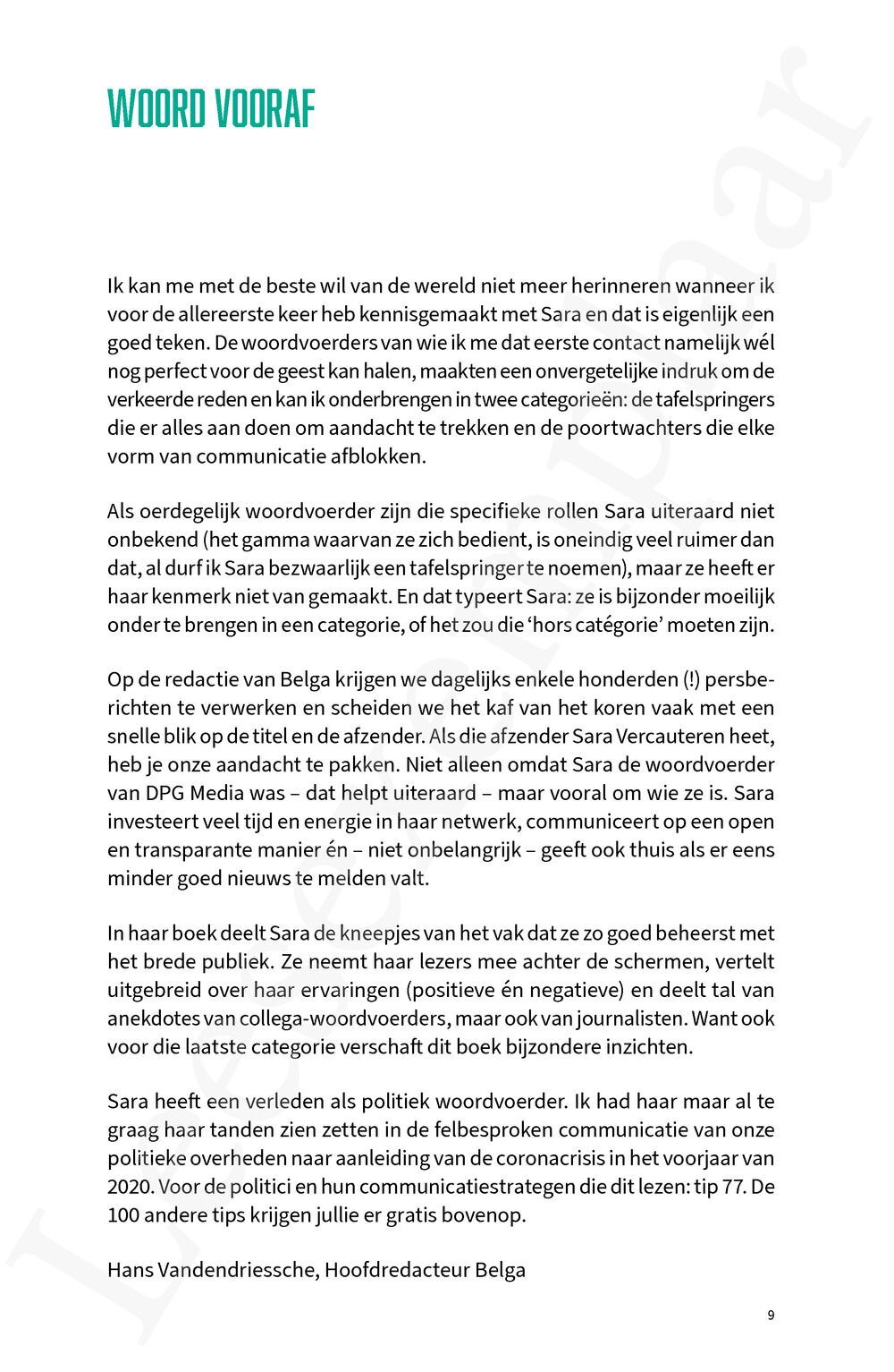 Preview: Geen commentaar - herwerkte uitgave 2026