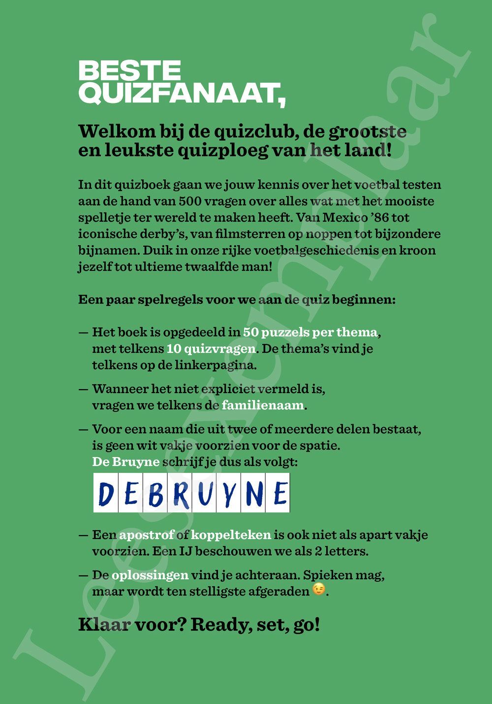 Preview: De quizclub voor de twaalfde man