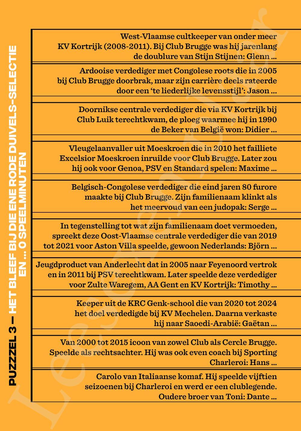 Preview: De quizclub voor de twaalfde man