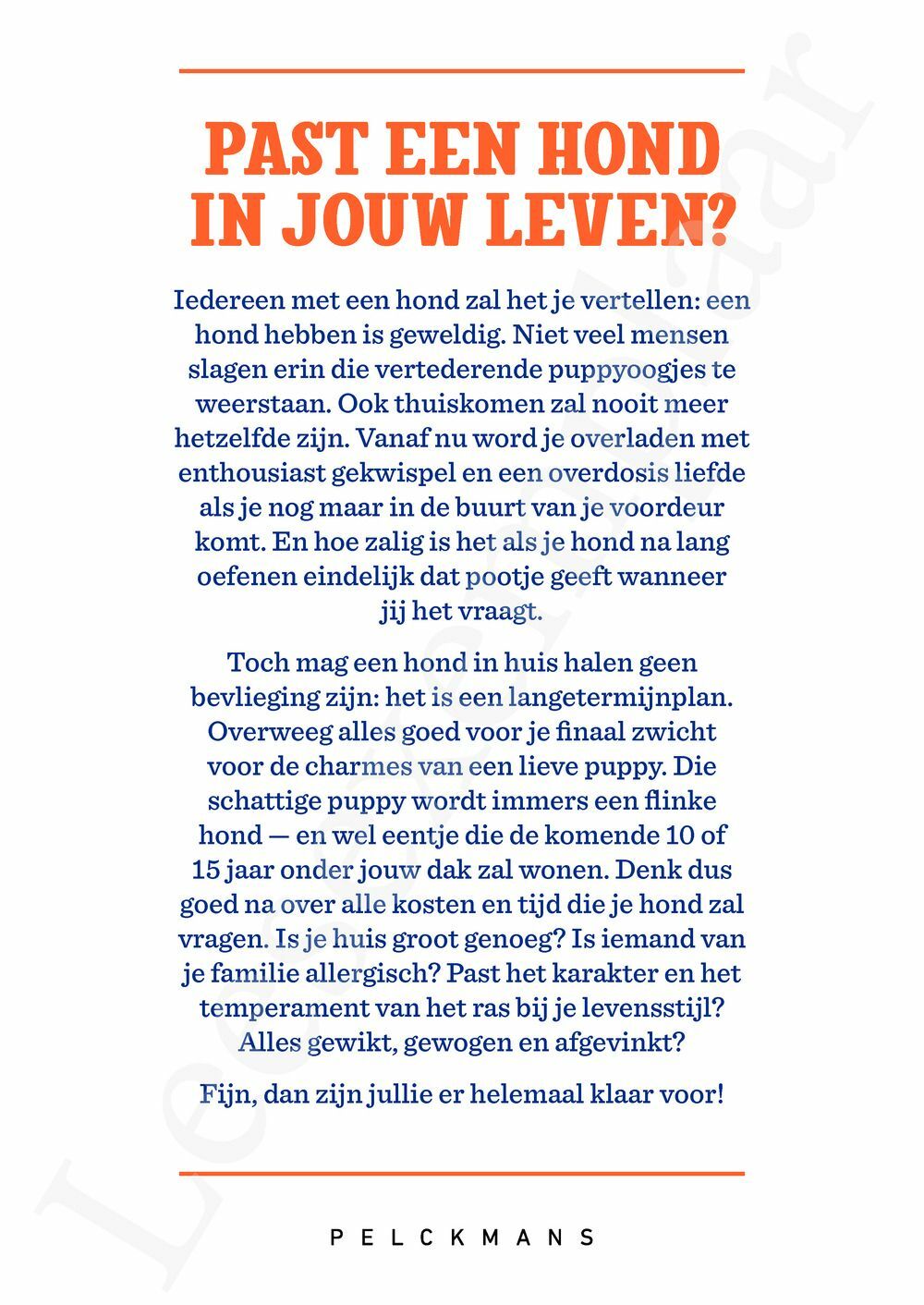 Preview: Puppydagboek