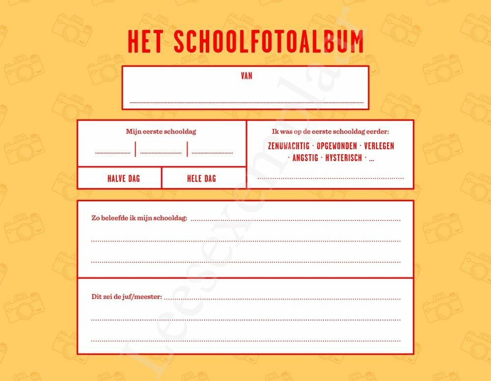 Preview: Mijn Schoolfotoalbum