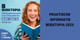 Praktische informatie Boektopia 2025