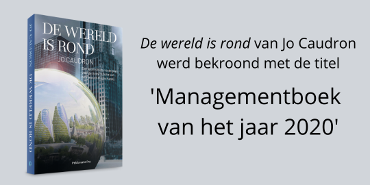 Jo Caudron wint het Nederlandse Managementboek van het Jaar 2020