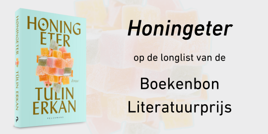'Honingeter' op de longlist van de Boekenbon Literatuurprijs
