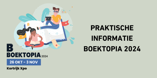 Praktische informatie Boektopia 2024