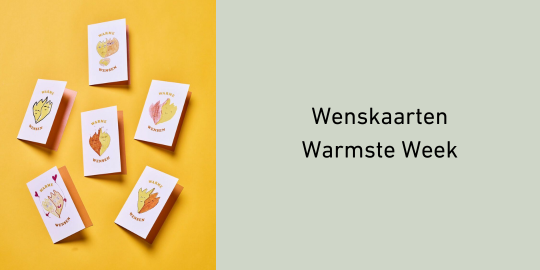 Wenskaarten Stratier x Warmste Week