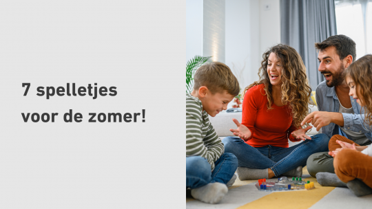 7 spelletjes voor de zonnige zomerdagen
