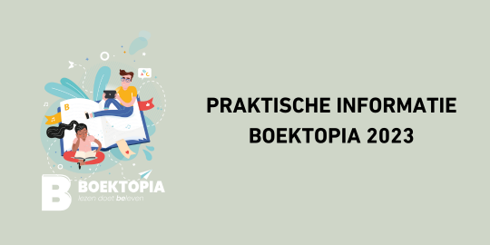Praktische informatie Boektopia 2023