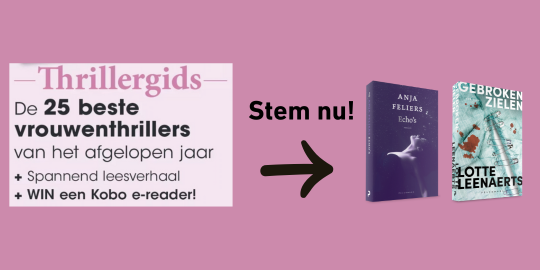 Twee Pelckmans titels genomineerd voor De Beste Nederlandse vrouwenthriller van 2023