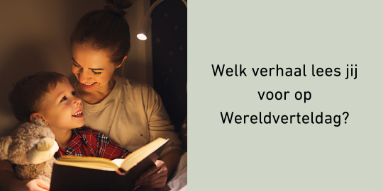 Ontdek vier (voor)leesverhalen en een luisterboek voor Wereldverteldag! 