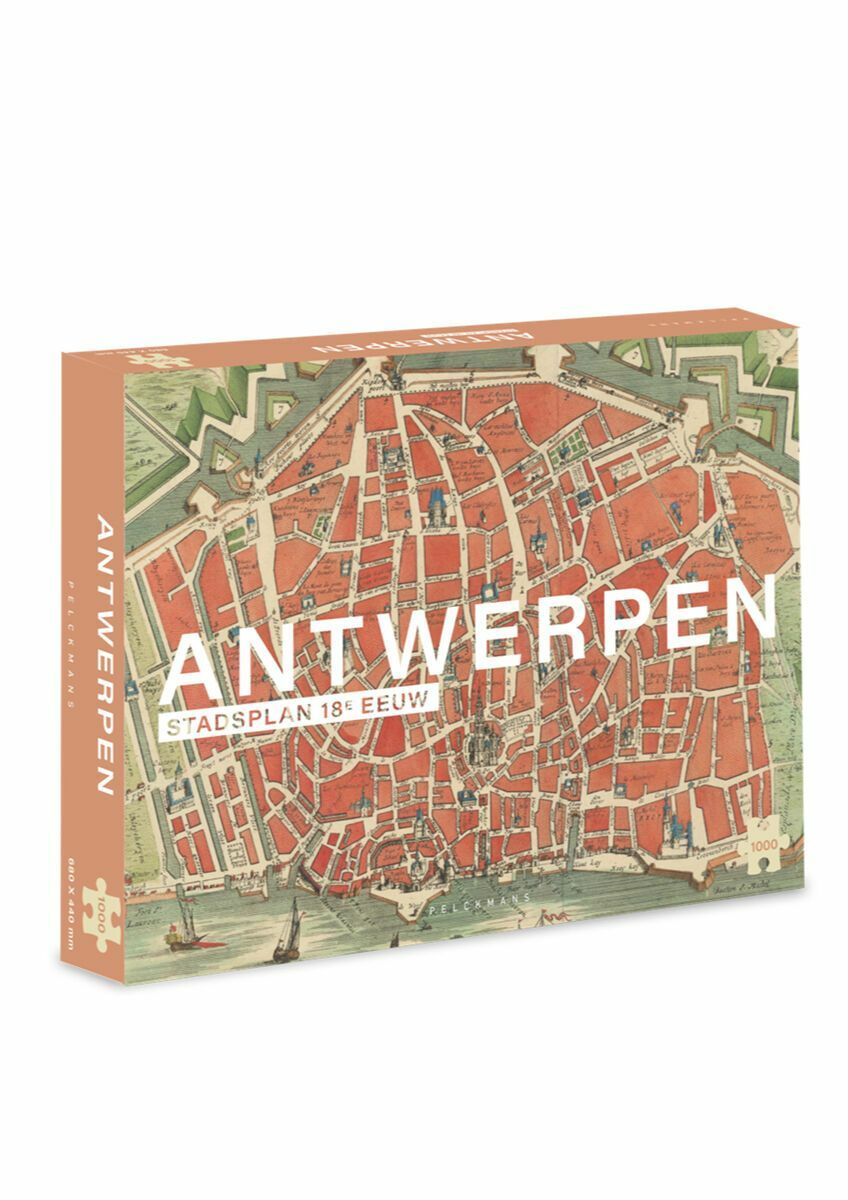 Academie Kangoeroe incompleet Stad Antwerpen – Puzzel 1000 stukjes – Pelckmans