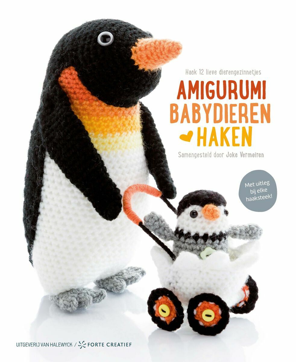 Amigurumi babydieren haken (e-book)