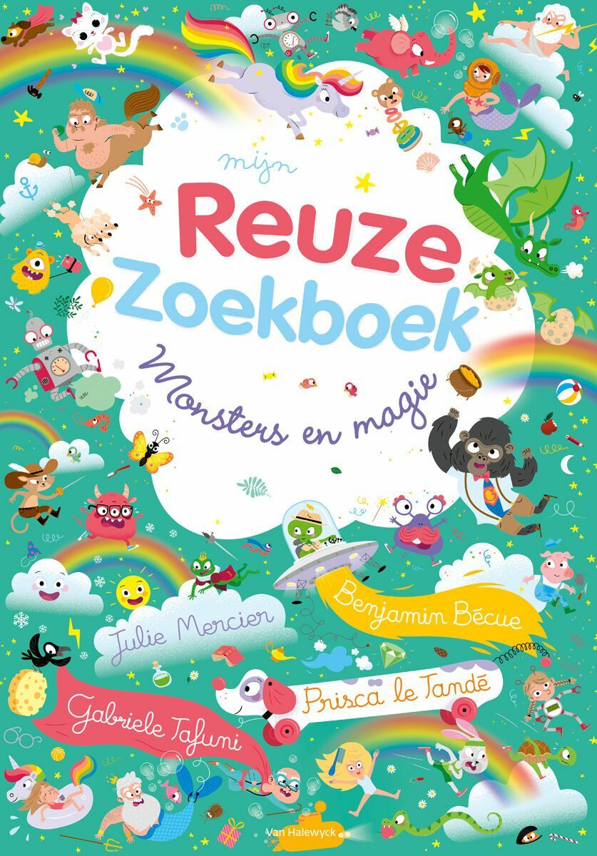 Mijn reuze zoekboek: Monsters en magie