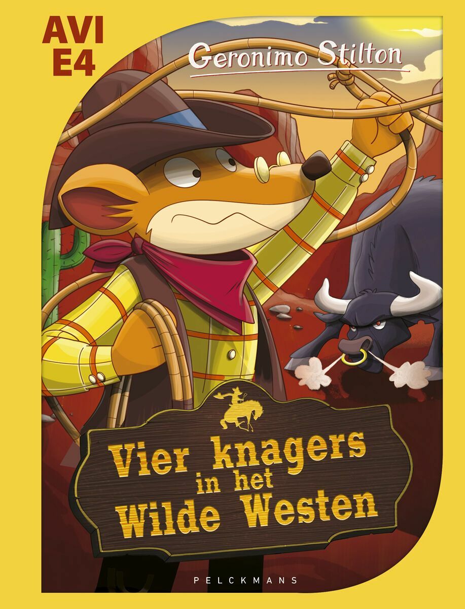 Geronimo Stilton - Vier knagers in het Wilde Westen (AVI E4)