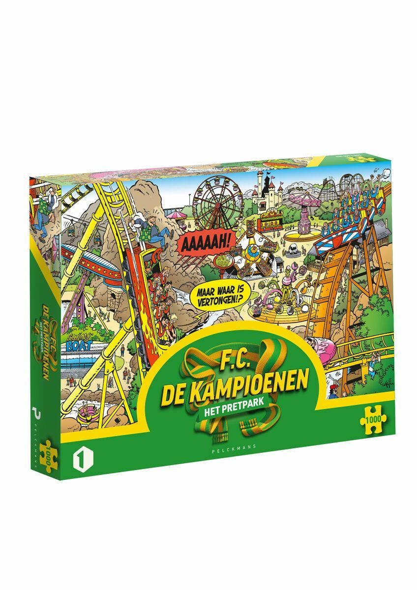 F.C. De Kampioenen puzzel – Het pretpark (1000 stukjes)