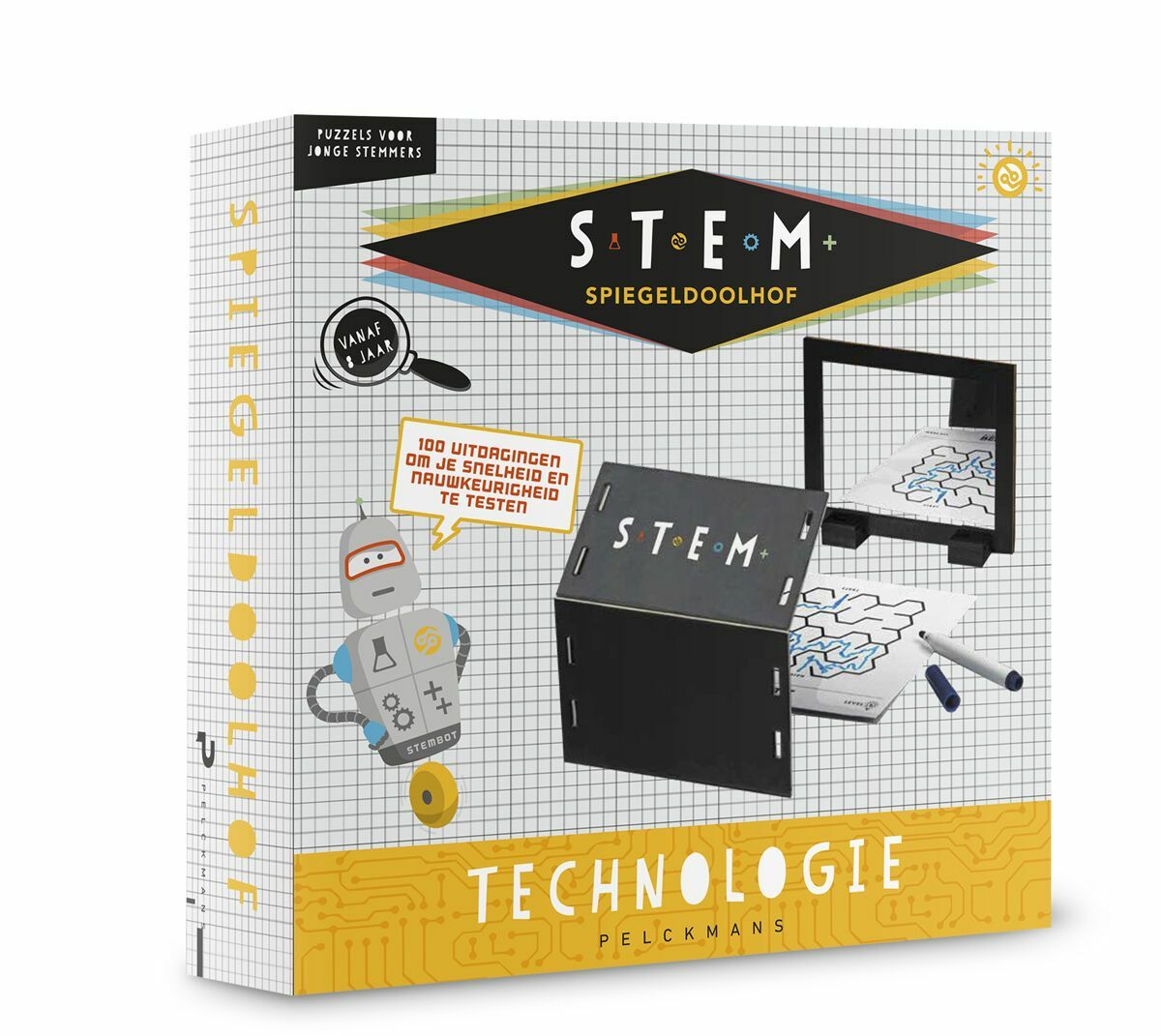 STEM Puzzel - Spiegeldoolhof
