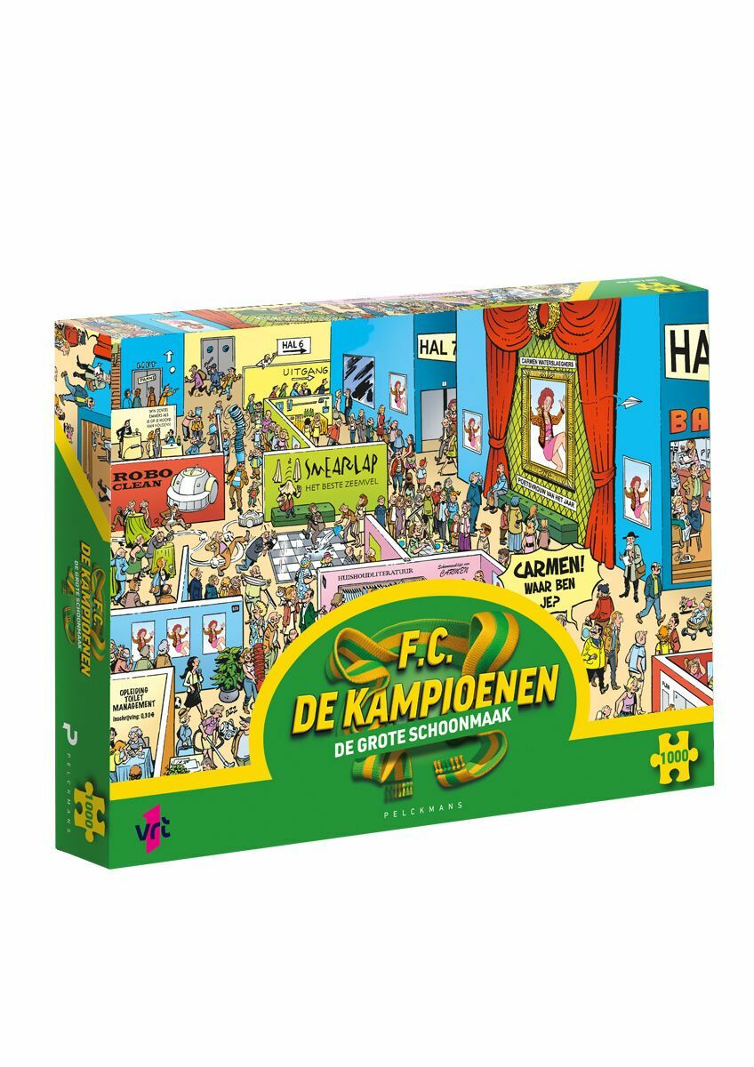 F.C. De Kampioenen puzzel – De grote schoonmaak (1000 stukjes)