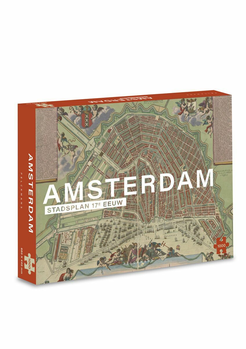 Stad Amsterdam – Puzzel 1000 stukjes