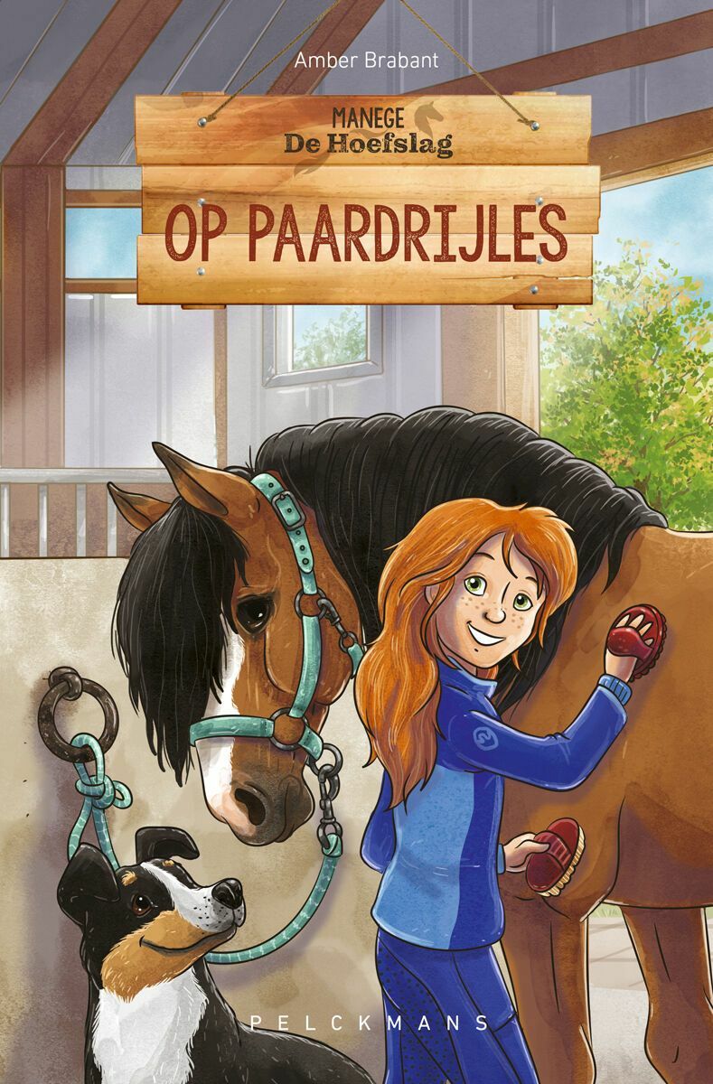 Op paardrijles