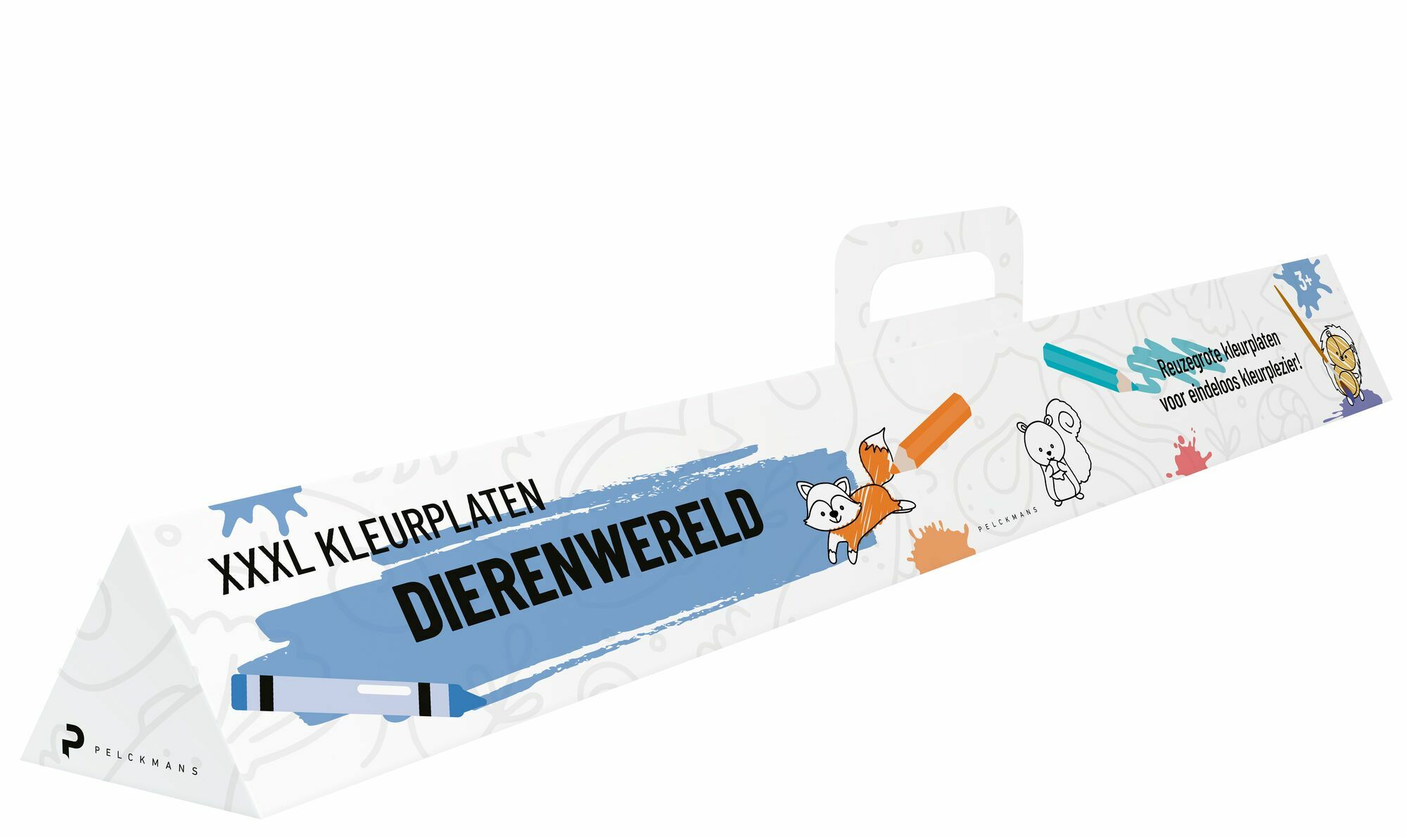 XXXL kleurplaten: Dierenwereld