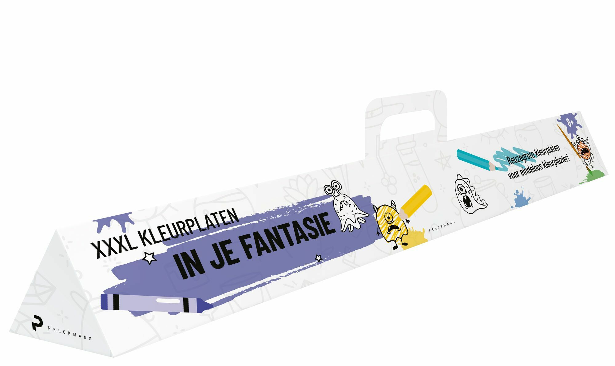 XXXL kleurplaten: In je fantasie