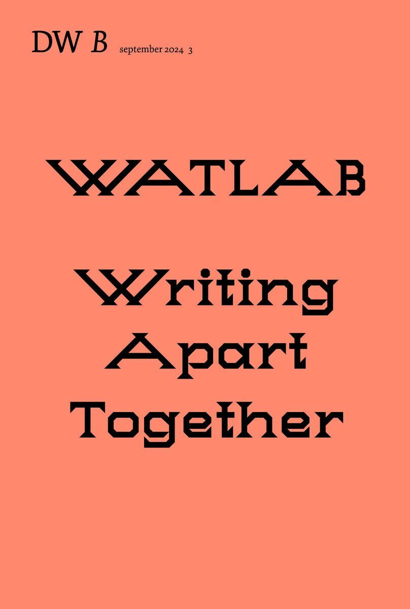 Watlab (Writing Apart Together)