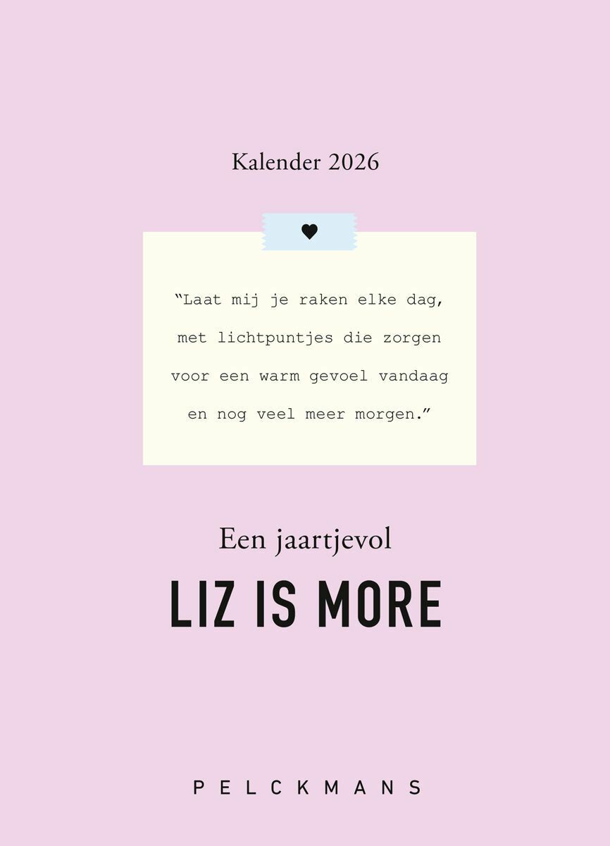 Een jaartjevol LIZ IS MORE 2026