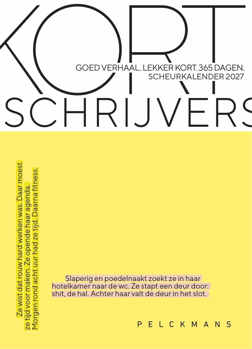 Kortschrijvers Scheurkalender 2027