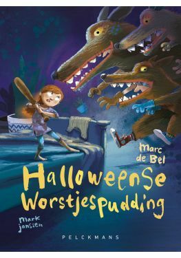 Meisjes met pit: Halloweense worstjespudding