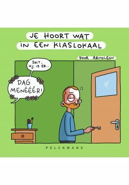 Je hoort wat in een klaslokaal