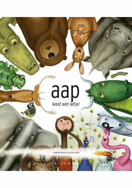 aap leest een letter