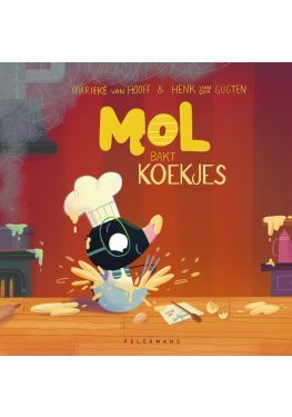 Mol bakt koekjes