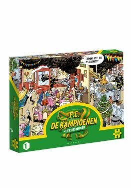 F.C. De Kampioenen puzzel - Het Kerstdiner (1000 stukjes)