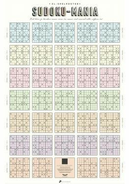 XL Spelposter - Sudoku-Mania