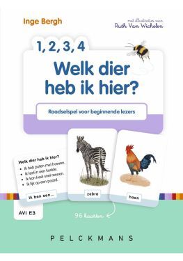 1, 2, 3, 4. Welk dier heb ik hier?
