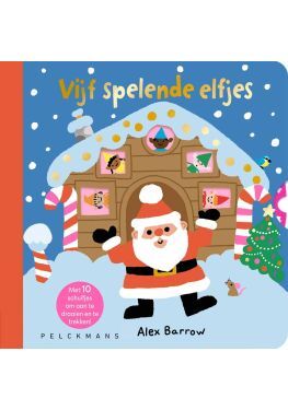Vijf spelende elfjes